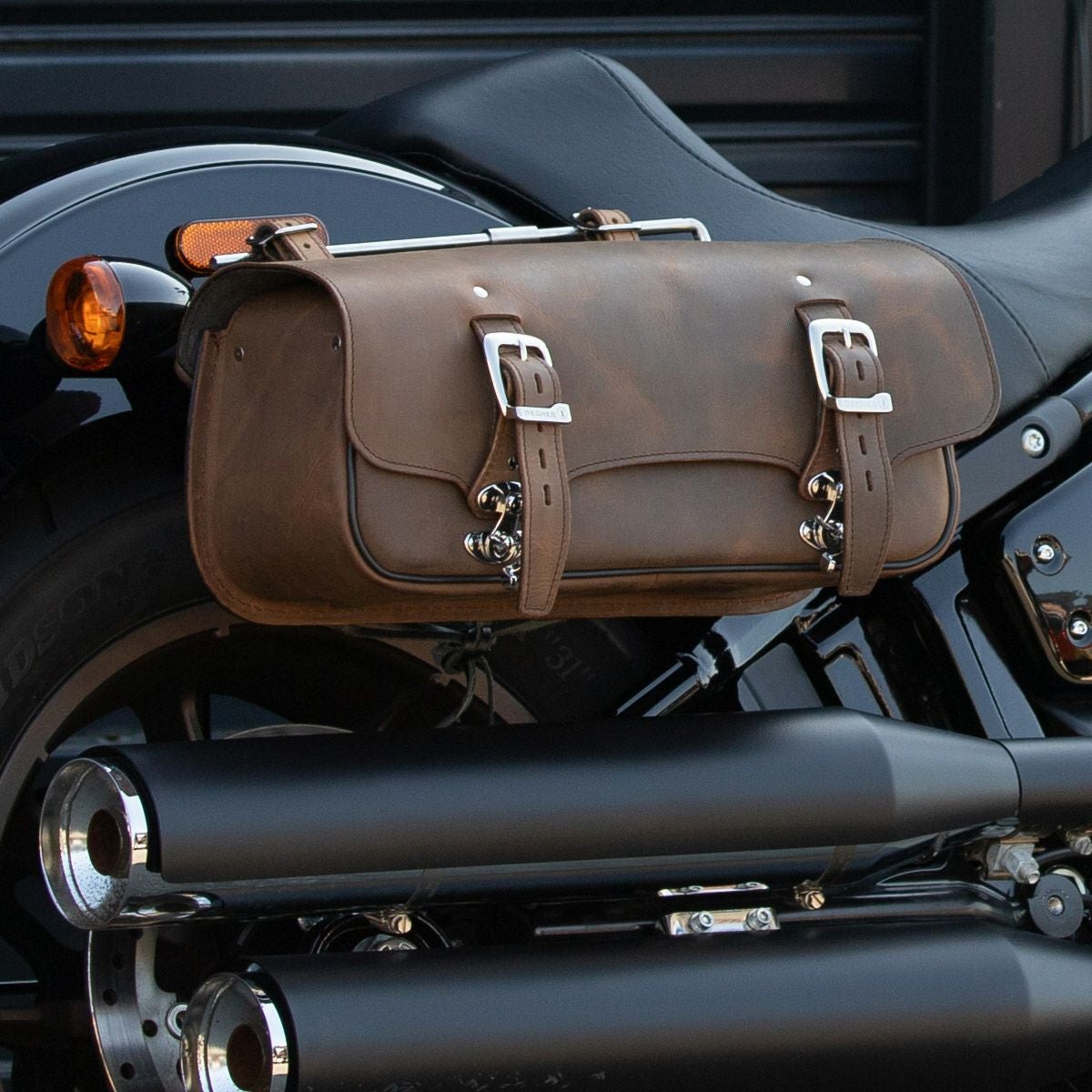 デグナー(DEGNER) 本革サドルバッグ(ブラウン他)|バイク用バッグメーカー