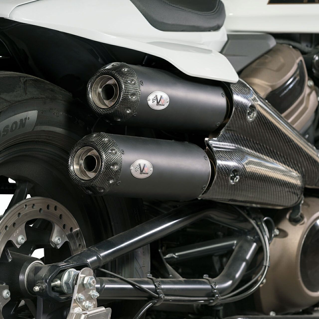 S&S スポーツスターS 4インチ グランドナショナル スリップオン