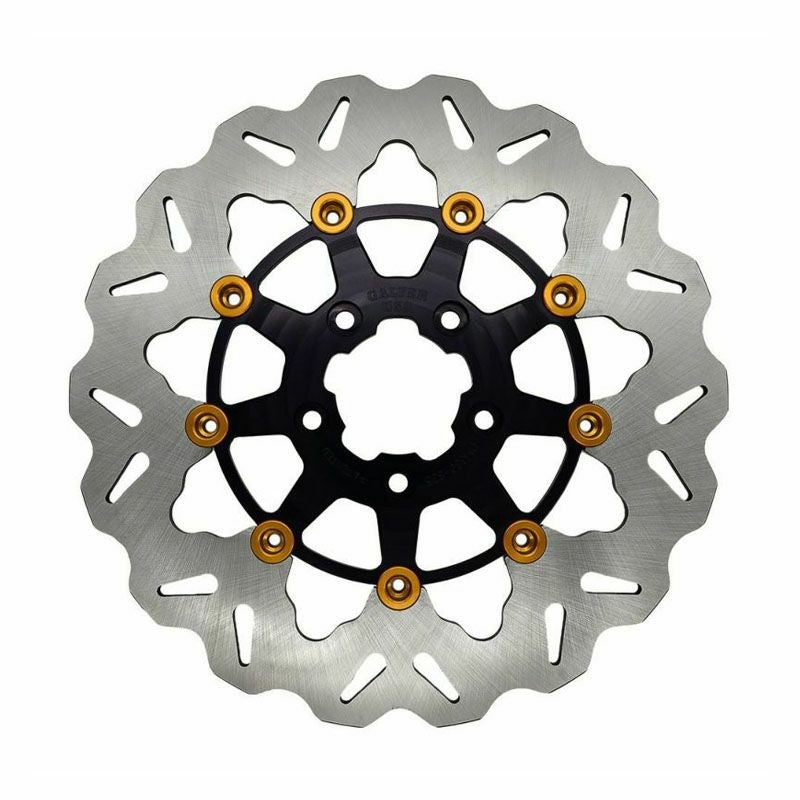 ガルファー Galfer 11.5 DF681CW-B-G ハーレー リヤ ガルファー WAVE フローティング ローター リア 11.5インチ ブラック
