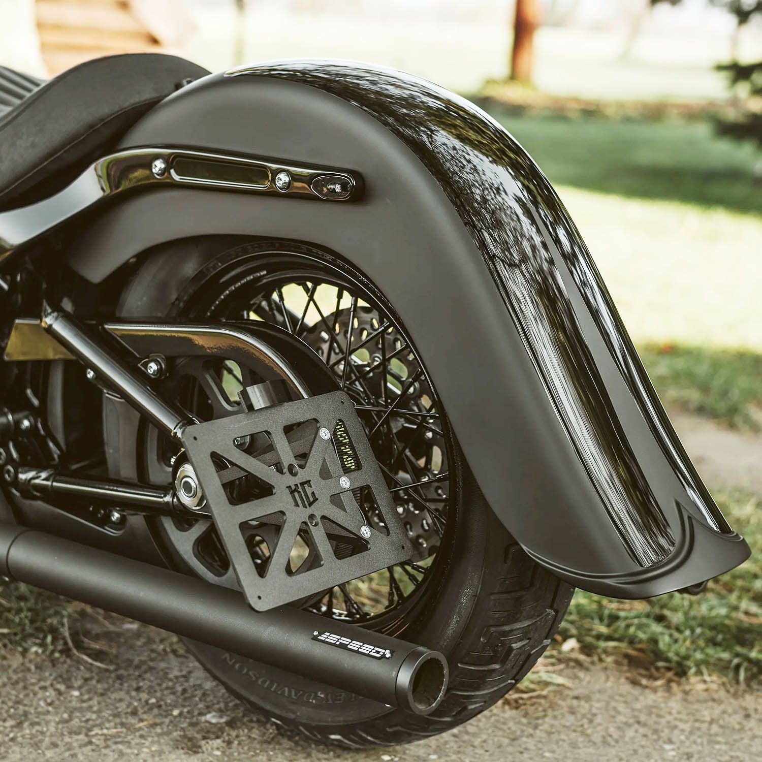 SALE】FXBB/S、FXST、FXLR 4インチ ストレッチリアフェンダー Killer