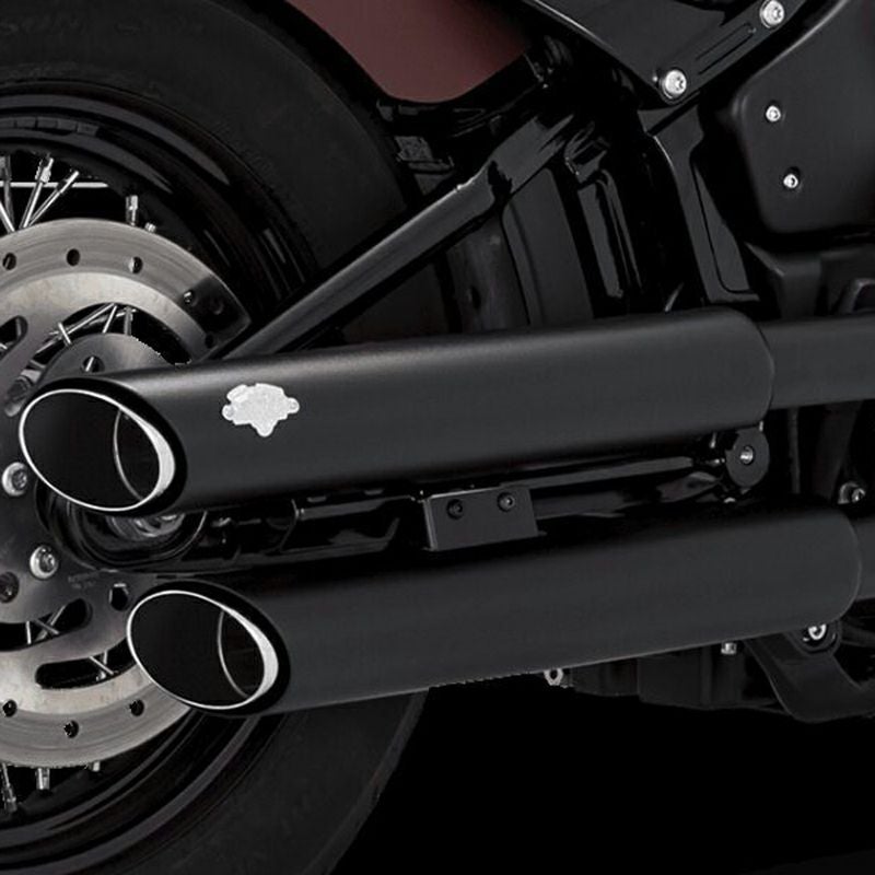 SALE】COBRA Race Pro Tips 3インチ スリップオンマフラー ブラック M8