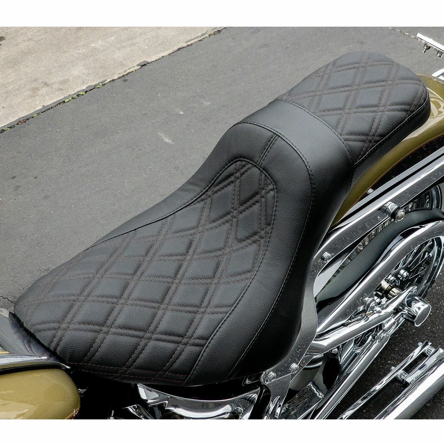 TERU ハーレー CMC FASTBACK 2UPシート ツーリング 2024以降 ロードグライド、ストリートグライド LEVEL-UP 2UPシート