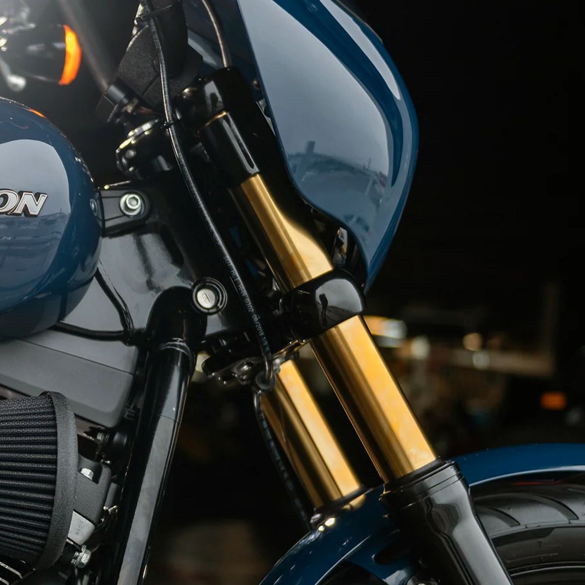 アレンネス フォークブーツ&HOT LEGS ハーレー用