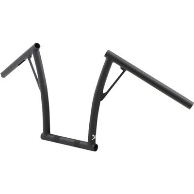 1インチ径 ハンドルバー VIEJO 13インチ高 ブラック BURLY BRAND 