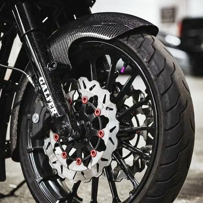 2014～2023 ツーリング 19インチ ラッパー・カーボンフロント