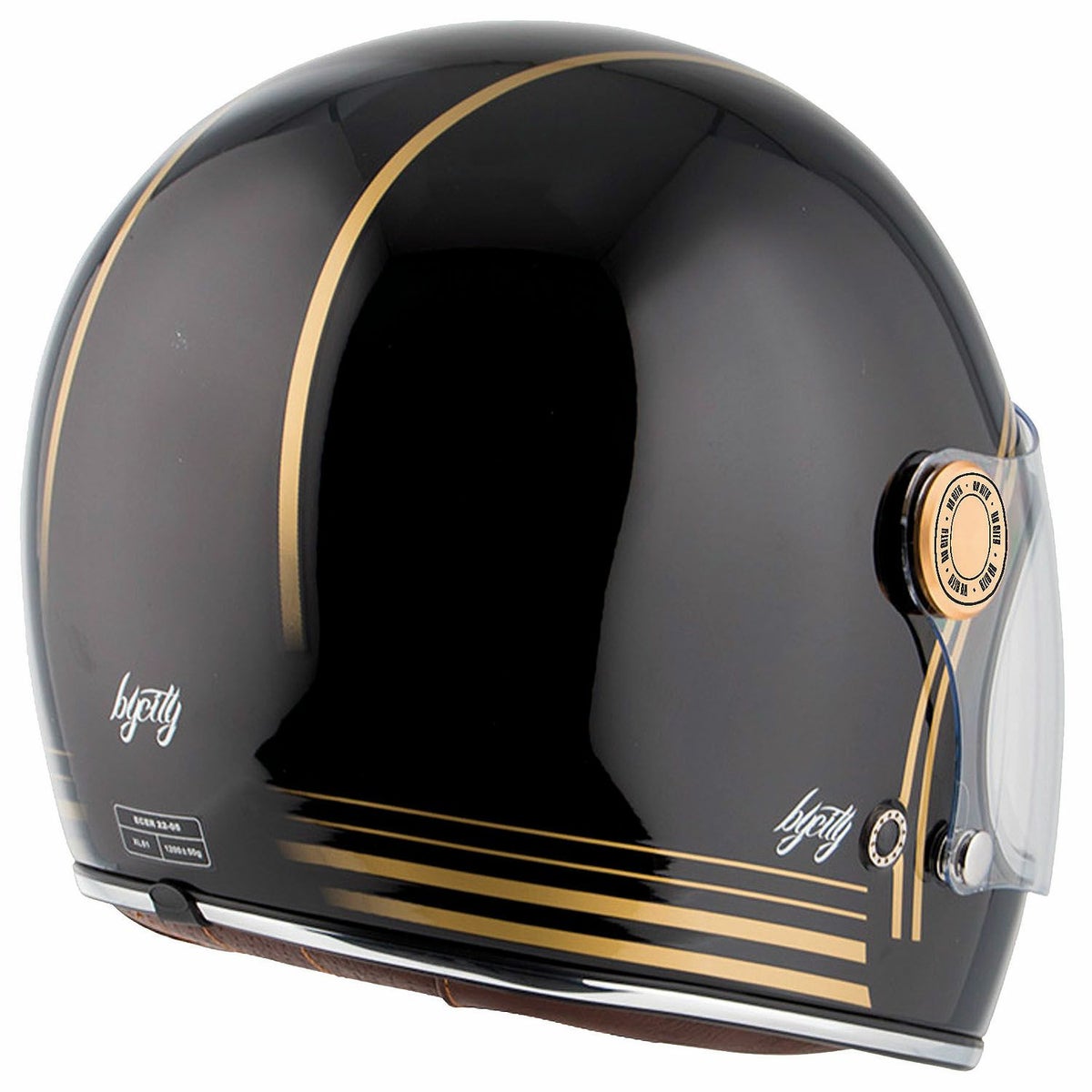 フルフェイス ヘルメット ロードスター2 ゴールド/ブラック By City 4