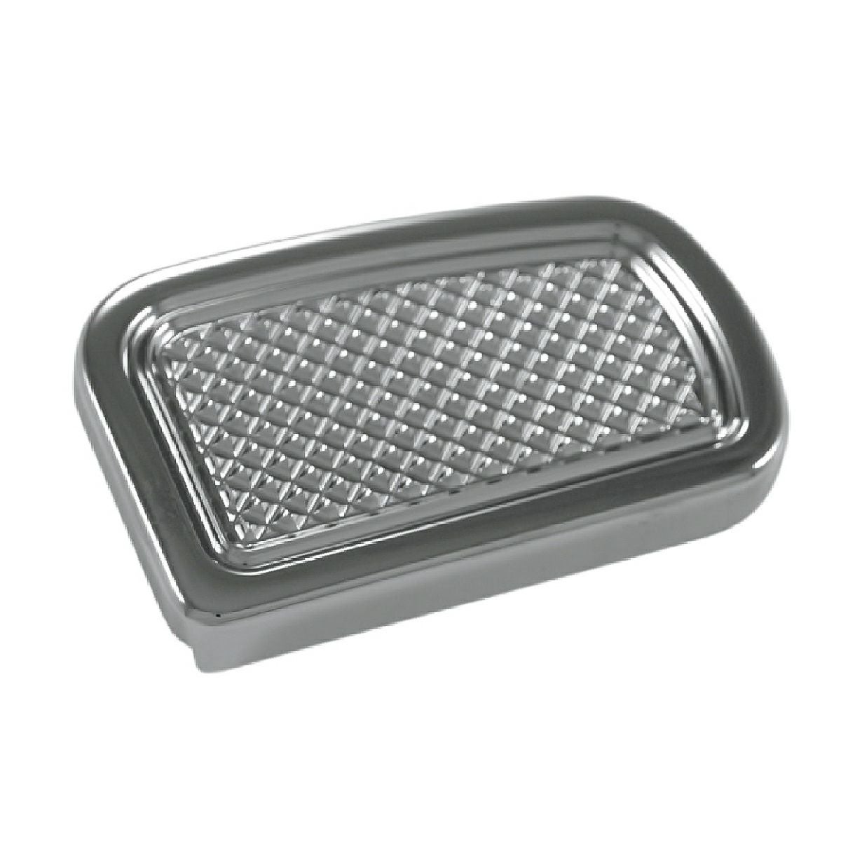  Eddie Trotta クロスカット ブレーキペダルカバー クローム 