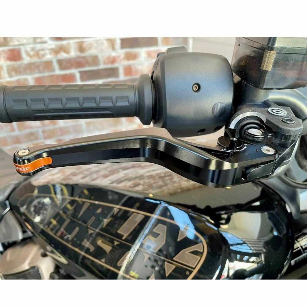 Probrake アジャスタブル ブレーキ、クラッチレバーセット オレンジ