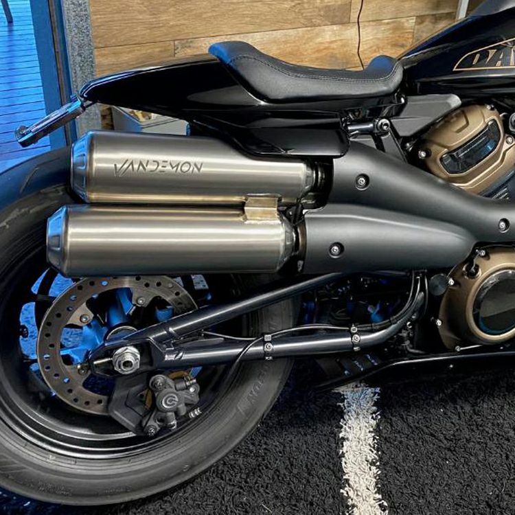 ZARD スポーツスターS TOP-GUN スリップオンマフラー 120TH