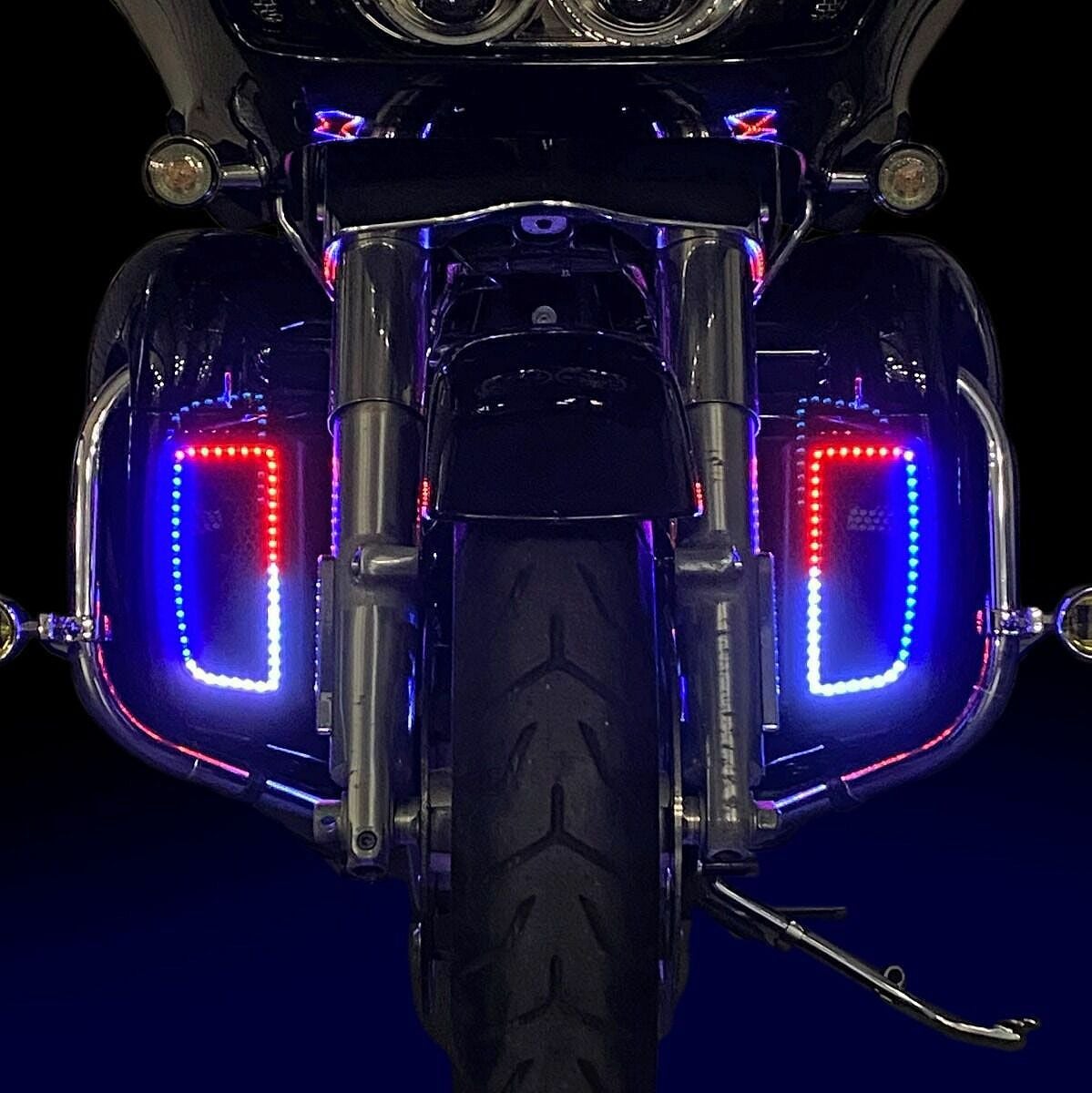 Pro Glow カラーチェンジ ハーレー、ロワーフェアリング インサート