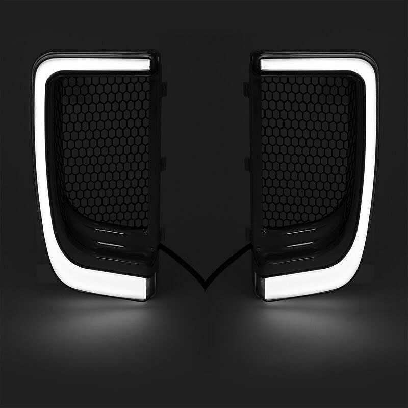 ハーレー、ツーリングモデル用ロワーフェアリング LEDベントインサート