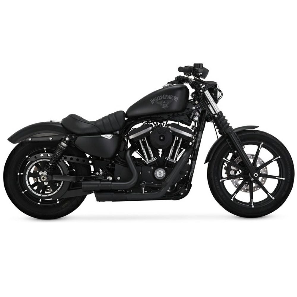 スポーツスター ミニグレネード 2-2 フルエキゾーストマフラー PCX仕様 (ブラック) Vance & Hines 3