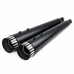 CFR M8ツーリング 4.5インチ スリップオンマフラー ダブルフルーテッド