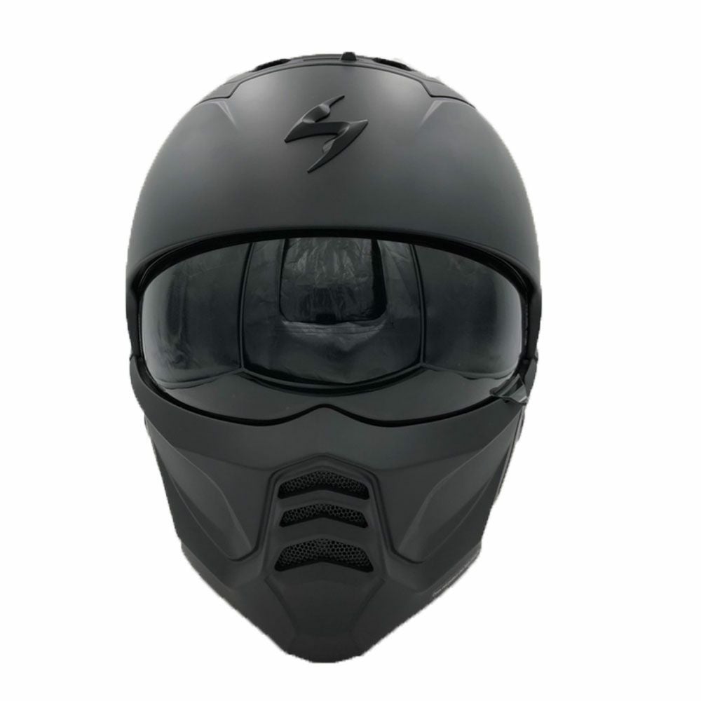 Exoコンバット II ヘルメット マットブラック SCORPION |ハーレー