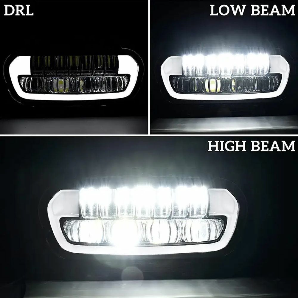 ファットボブ（FXFB/S）スタイルヘッドライト 4