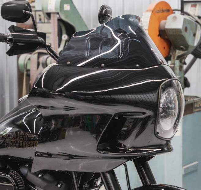 クロックワークス SOFTAIL ウインドシールド |ハーレーパーツメーカー(USA)