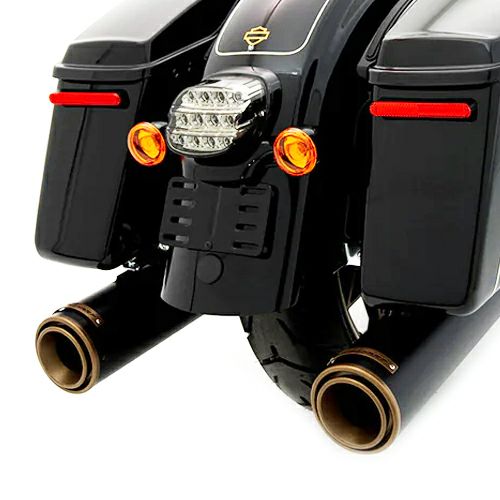 ラインハート M8ツーリング 4.5インチ HP45XL スリップオンマフラー