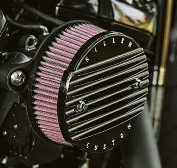 ハーレー、ツーリングTC/電子制御スロットル車用 S&Sエアクリーナー