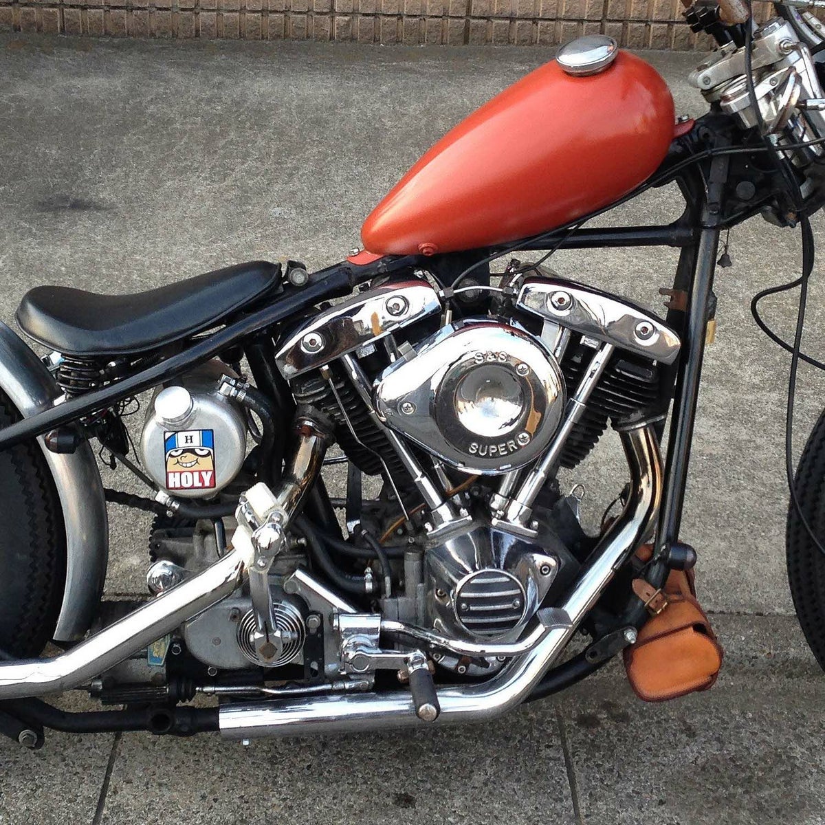 S＆S TEAR DROP エアクリーナーキット　クローム　アイアンショベル&ビッグツイン3