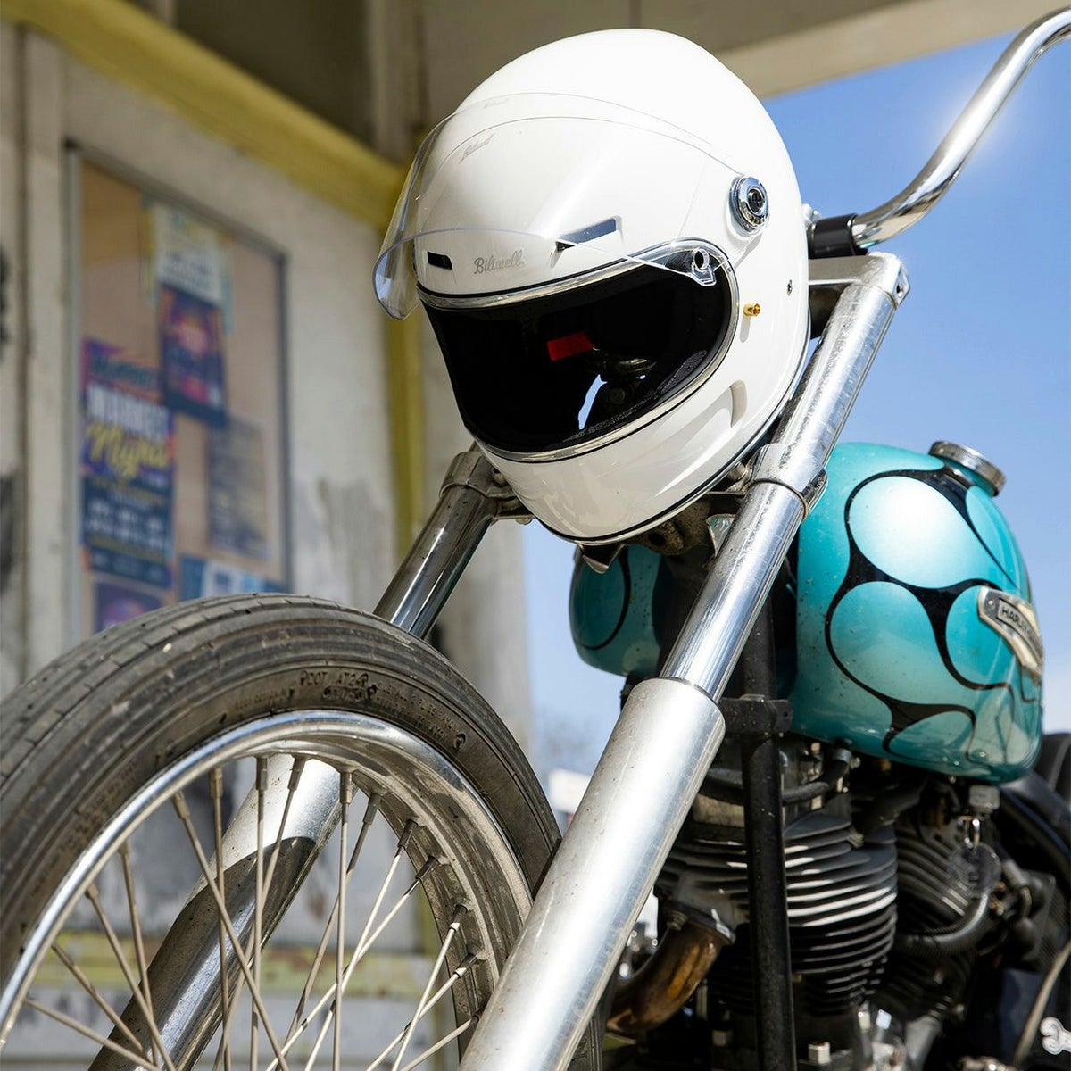 Biltwell(ビルトウェル) GRINGO SV フルフェイスヘルメット (グロスホワイト) 10