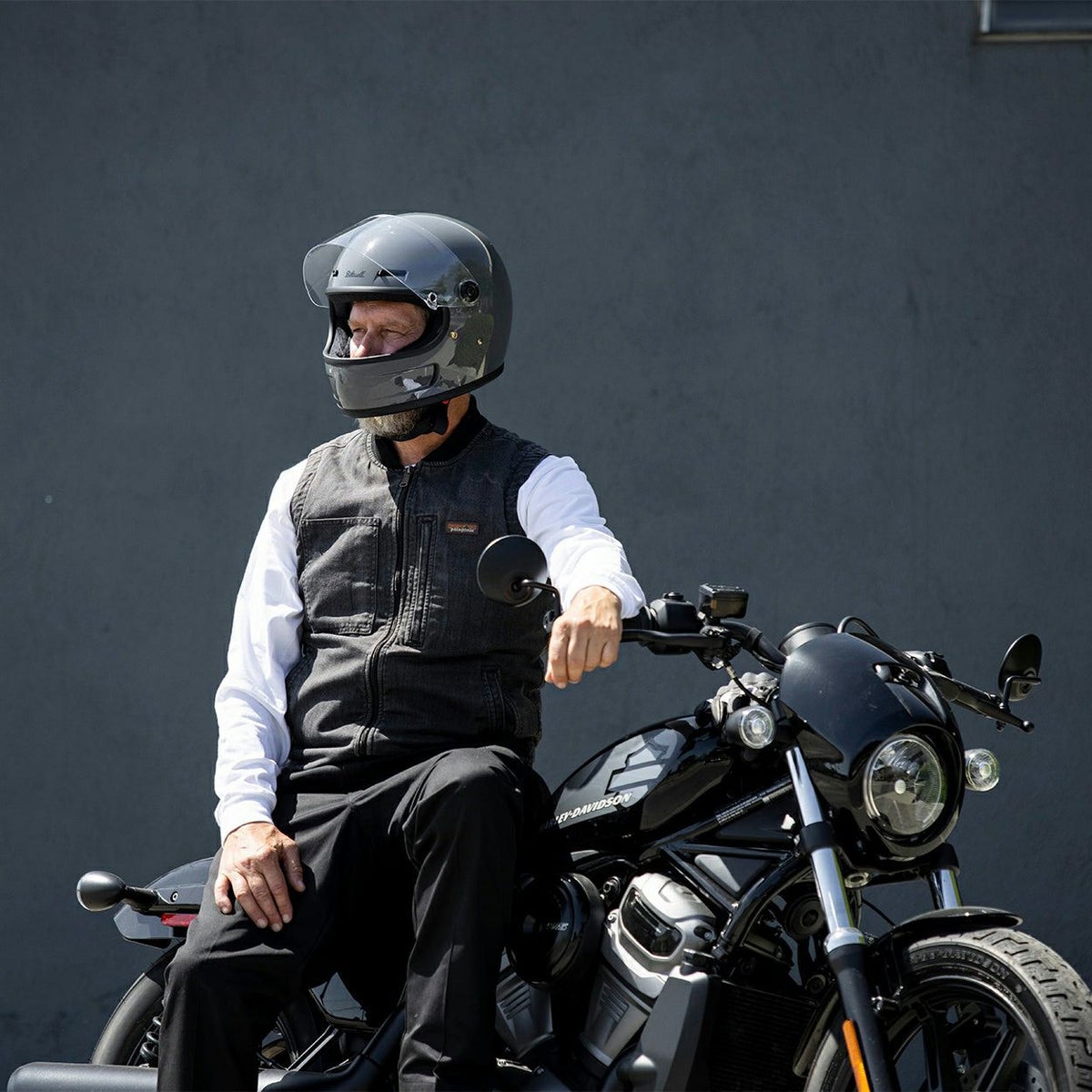  Biltwell(ビルトウェル) GRINGO SV フルフェイスヘルメット (グロスストームグレー) 10