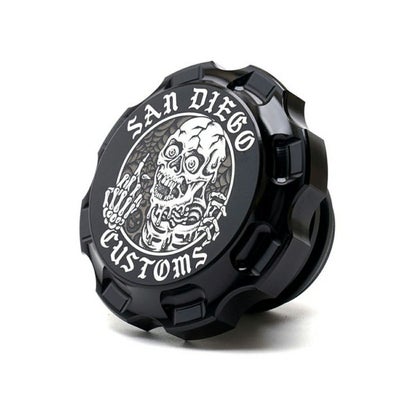SAN DIEGO CUSTOMS スキッパー ハーレー ガスキャップ |ハーレーパーツ 