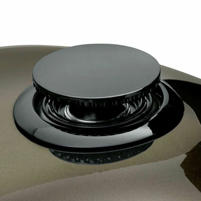 フラッシュマウント フューエルキャップ グロスブラック ハーレー