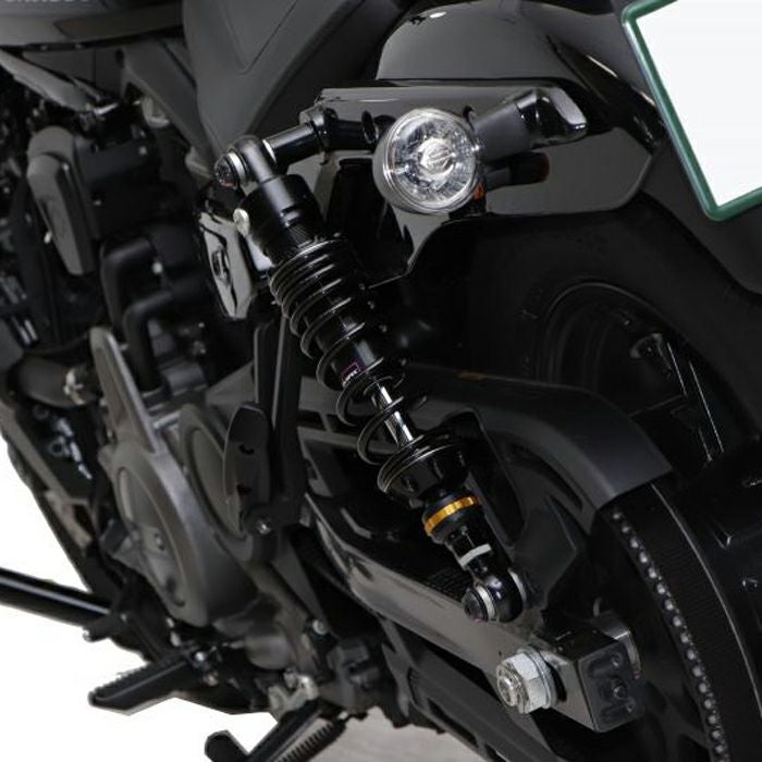 Drag Specialties 車高調節サスペンション ハード ブラック 13インチ