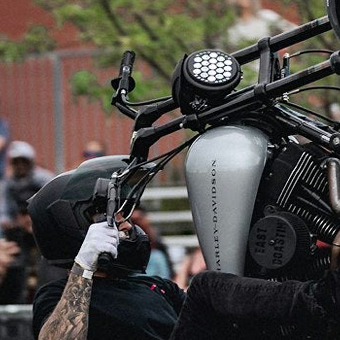 TC Bros ハーレー PROシリーズ・モジュラープルバックライザー 8インチ