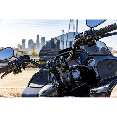 ODI V-Twin モトハンドルバー 1インチ径 ブラック |ハーレーパーツ専門 