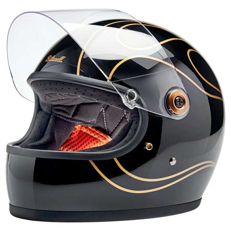  ビルトウェル Gringo S ECE規格R22.06 ヘルメット　グロスブラック フレイム 