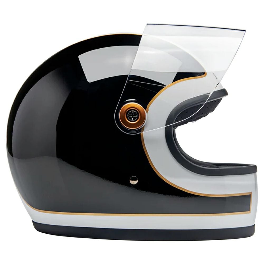 ビルトウェル Gringo S ECE規格R22.06 ヘルメット　グロスホワイト/ブラック トラッカー 3