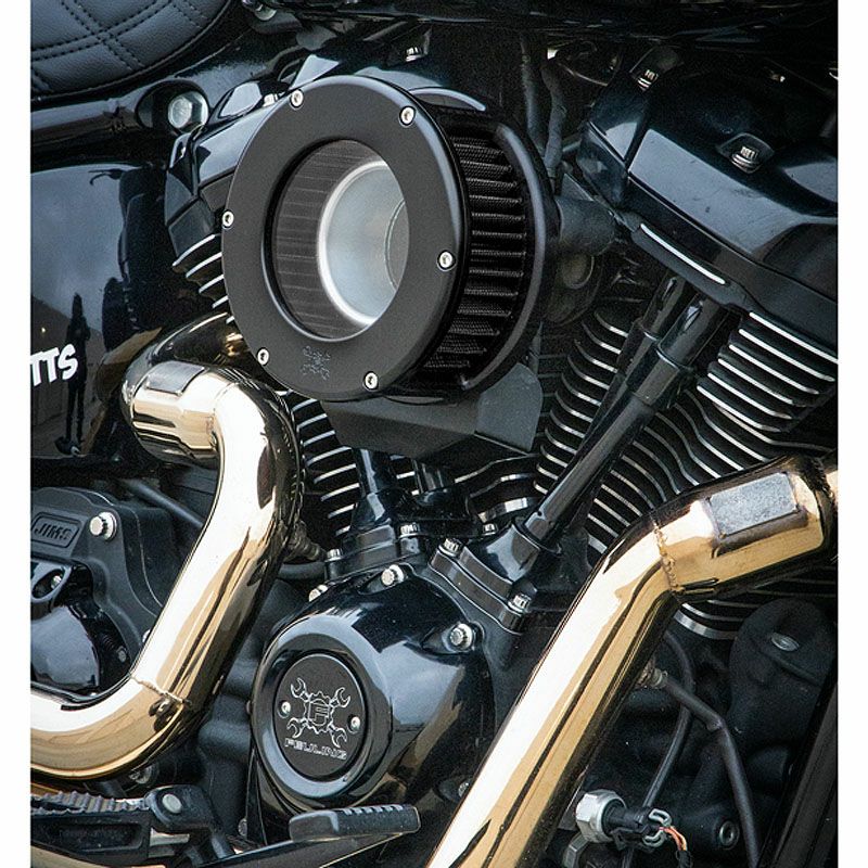 M8ツーリング、ソフテイル BA エアクリーナーキット クリアカバー