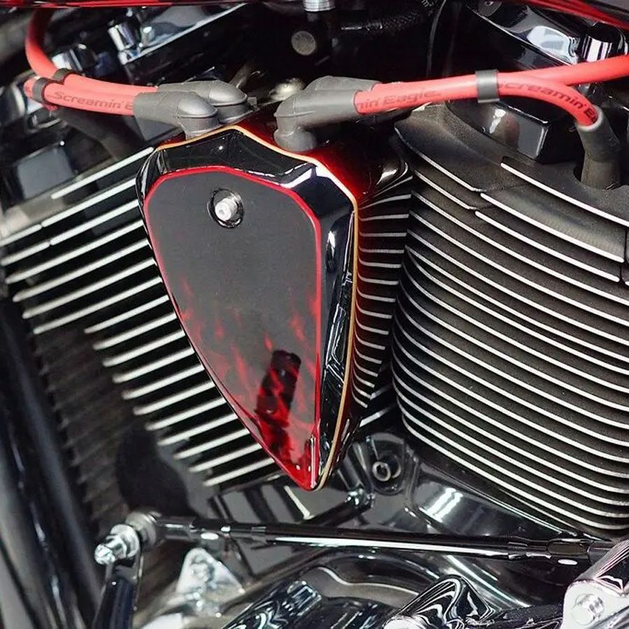 M8ソフテイル イグニッションコイルカバー ノイズ |ハーレーパーツ専門