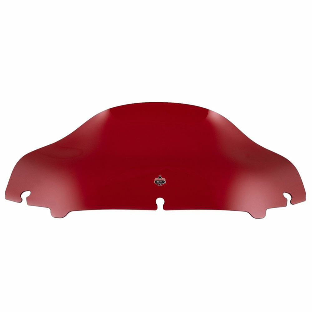 2014以降 FLHT、FLHX KOLOR FLARE ウインドシールド 6.5インチ レッド KLOCK Werks 3