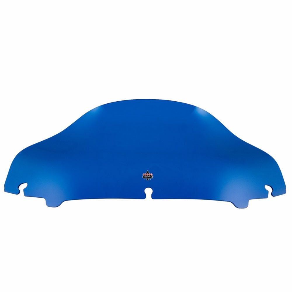 2014以降 FLHT、FLHX KOLOR FLARE ウインドシールド 6.5インチ ブルー KLOCK Werks 3