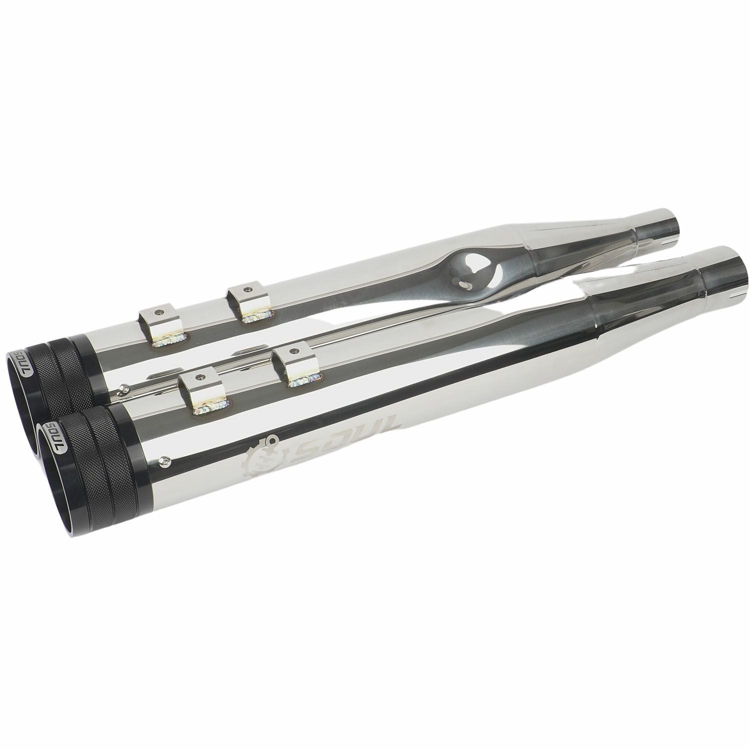 RINEHART(ラインハート) ツーリング用マフラー 3.5インチ クローム