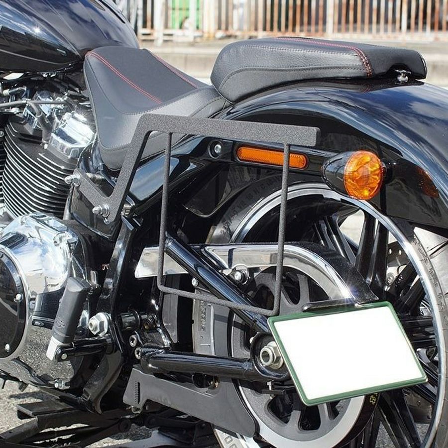 ソフテイル用サドルバッグサポート、レール｜ハーレーカスタムパーツ専門店