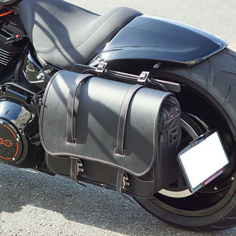 ソフテイル用サドルバッグサポート、レール｜ハーレーカスタムパーツ専門店