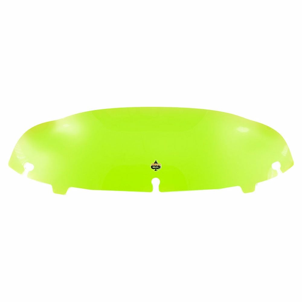 2014以降 FLHT、FLHX KOLOR FLARE ウインドシールド 4インチ グリーンアイス KLOCK Werks 4