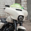 2014以降 FLHT、FLHX KOLOR FLARE ウインドシールド 6.5インチ グリーンアイス KLOCK Werks