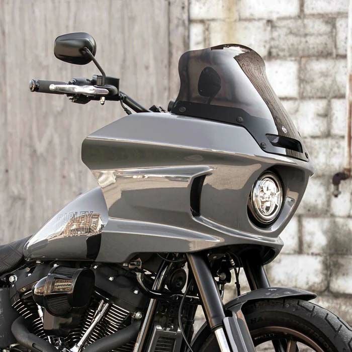 KLOCK Werks KOLOR FLARE ウインドシールド 8インチ ブロンズ FXLRST、FXRST 4