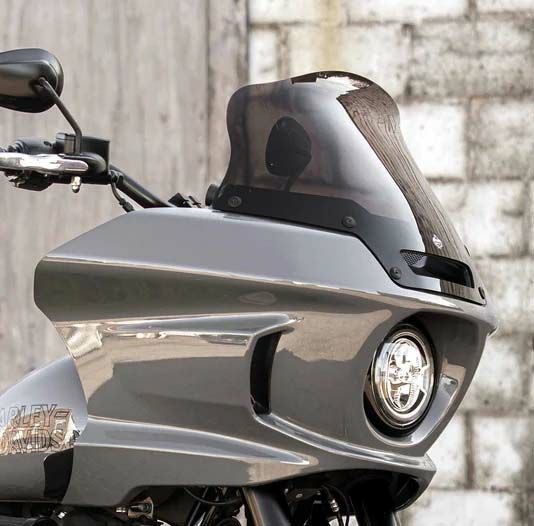 KLOCK Werks KOLOR FLARE ウインドシールド 8インチ ブロンズ FXLRST、FXRST 5