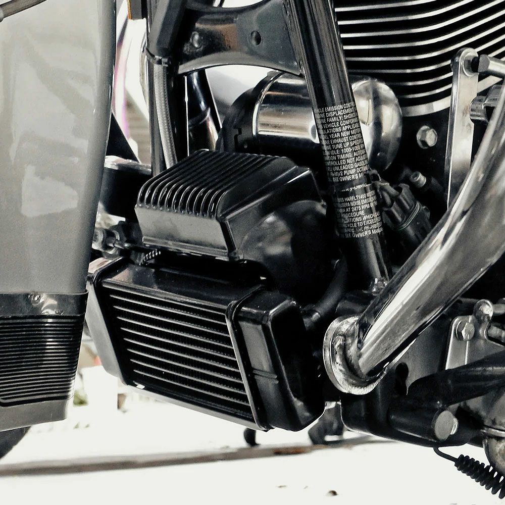 ハーレー、ツーリング オイルクーラー&シリンダークーラー｜ハーレー
