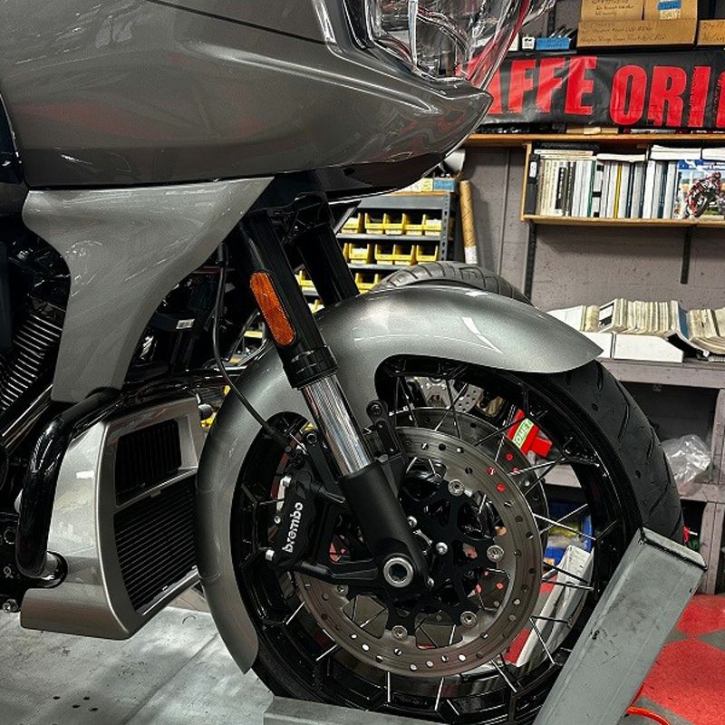 Paul Yaffe THICKY 19インチホイール用 スチールフェンダー 【CVO
