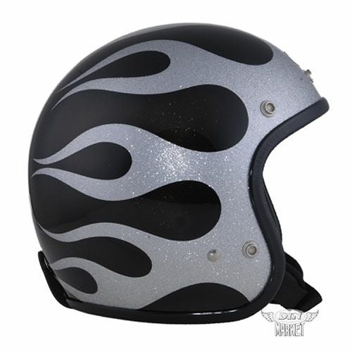 AVENGER（アベンジャー） ヘルメット フレイムスシルバー フリーサイズ 4