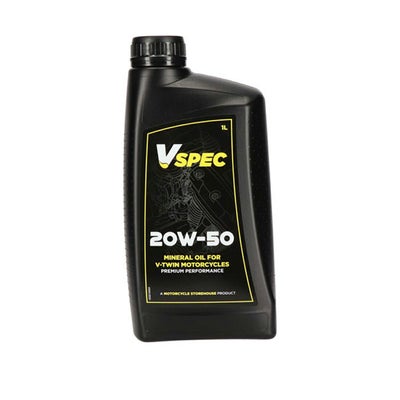 TwinPower プレミアムエンジンオイル 20W-50 1ガロン |ハーレーパーツ 
