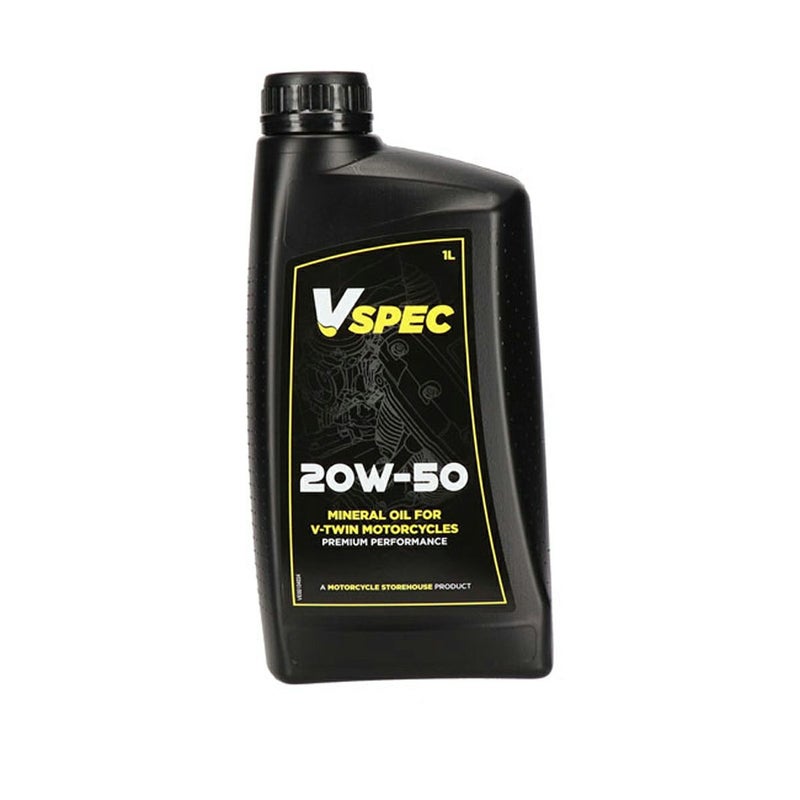 MCS Vspec エンジンオイル 20W-50 1L 【ハーレー用】 