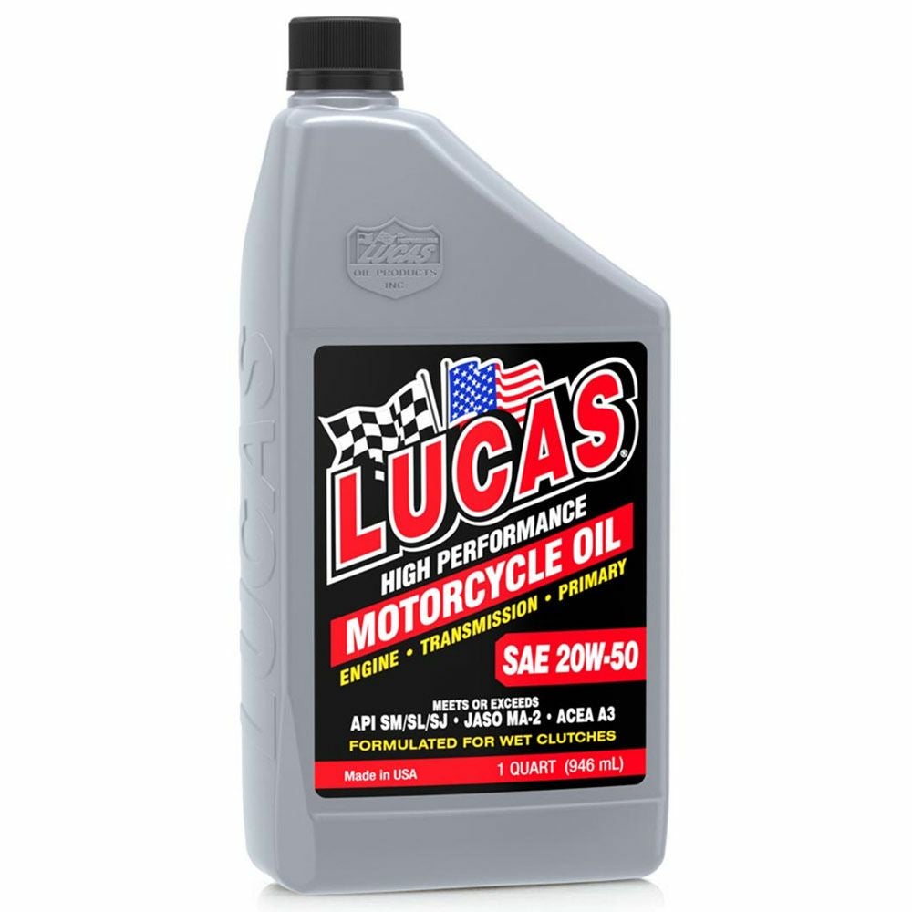LUCAS ハイパフォーマンスオイル 20W-50 1クオート