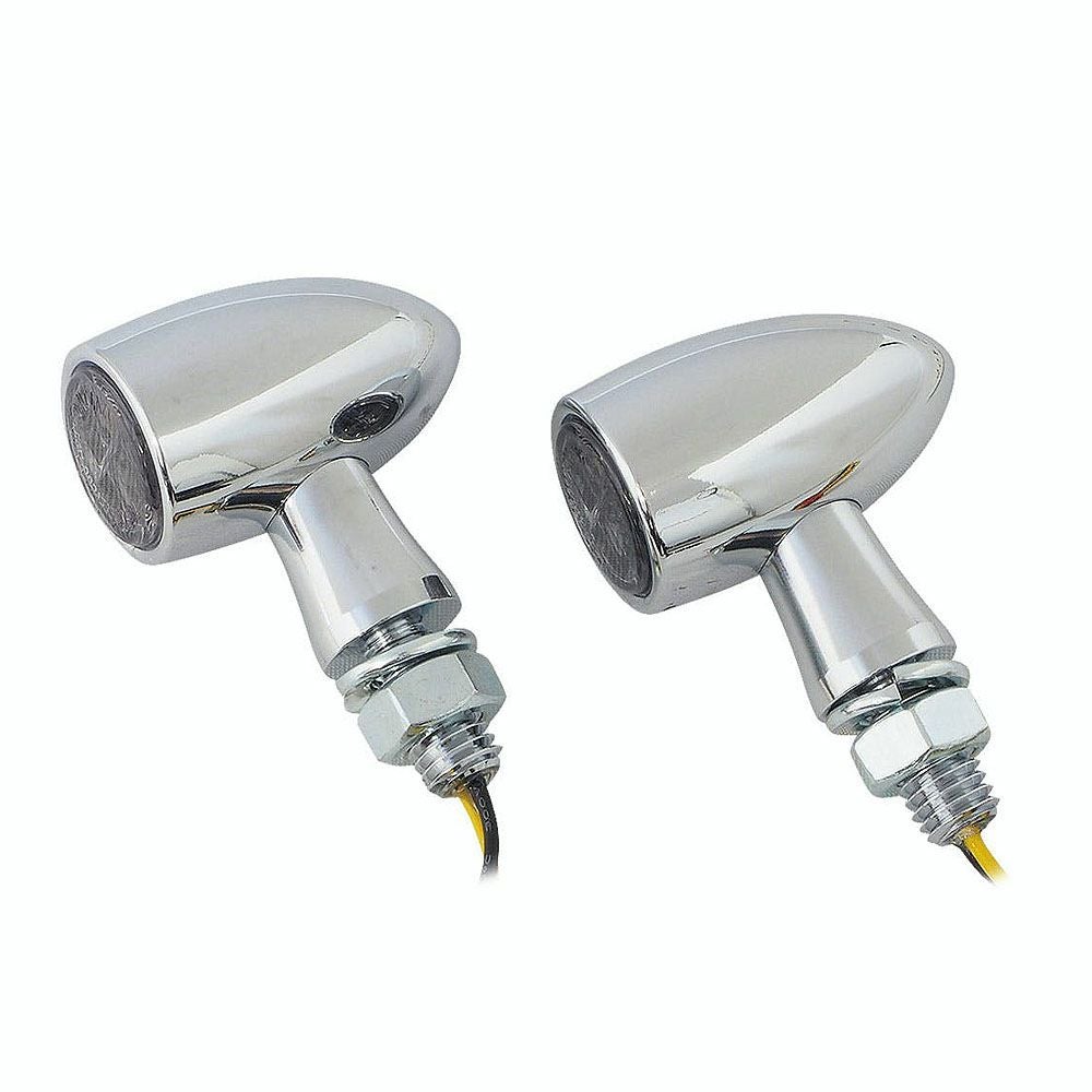 NEO FACTORY マイクロ ブレットLEDテール一体型ウインカー クローム ハーレー 5